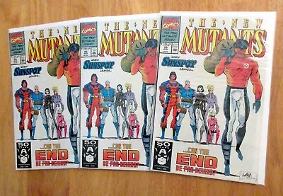 Buy Lot Of *3* NM- Copies Of THE NEW MUTANTS #99 • 10.75£