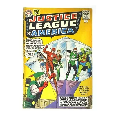 Buy Justice League Of America (1960 Series) #4 In VG Minus Condition. DC Comics [o} • 161.26£