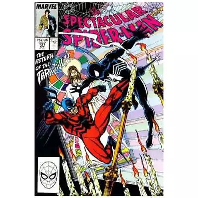 Buy Spectacular Spider-Man (1976 Series) #137 In NM Minus Cond. Marvel Comics [j  • 5.21£