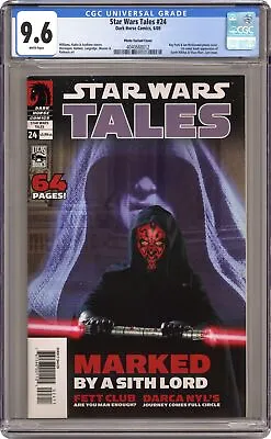 Buy Star Wars Tales #24B Maul Photo Variant CGC 9.6 2005 4040668012 • 294.11£