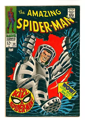 Buy Amazing Spider-Man #58 F-VF 7.0 Versus Spider-Slayer • 79£