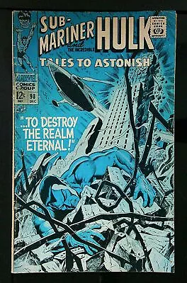 Buy Tales To Astonish (Vol 1) #  98 Very Good (VG)  RS003 Marvel Comics SILVER AGE • 17.99£