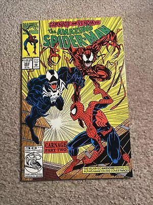 Buy Marvel Comics The Amazing Spider-Man #362 1992 Carnage Part Two Venom • 11.82£
