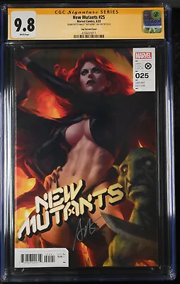 Buy New Mutants #25 Stanley 'Artgerm' Lau Goblin Queen Variant CGC 9.8 - Signed • 200.62£