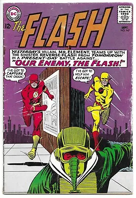 Buy The Flash #147 Vg- 3.5 Mr. Element! Teams Up With Reverse-flash! Silver Dc! • 59.93£