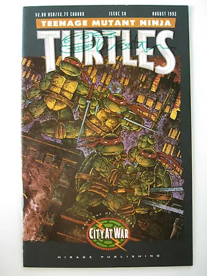 Buy TMNT - Teenage Mutant Ninja Turtles #50 (1992) SIGNED W/ SKETCH  Kevin Eastman • 39.51£