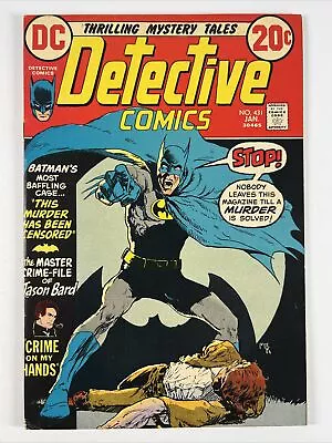 Buy Detective Comics #431 (1973) Batman ~ DC Comics • 9.59£