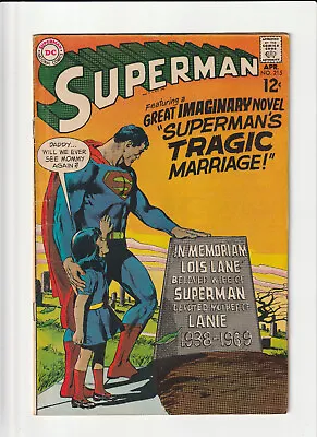 Buy Superman #215, DC 1969, Combined Shipping • 12.78£