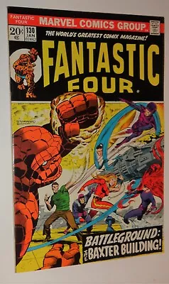 Buy FANTASTIC FOUR #130 John Buscema  STERANKO  FRIGHTFUL FOUR 9.0 1973 • 38.06£
