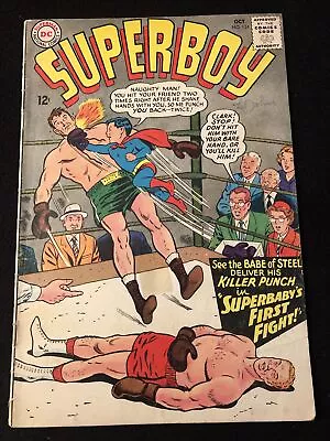 Buy Superboy 124 4.0 1965 Dc Tape On Cover 1st Insect Ef • 10.24£