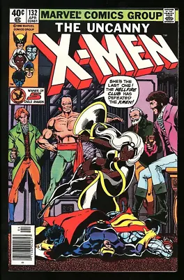 Buy X-Men #132 Marvel Comics 1980 (VF+ 8.5) 1st Full App. Of Hellfire Club! L@@K! • 103.26£