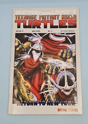 Buy Eastman & Laird's Teenage Mutant Ninja Turtles Return To New York, Book 3,  1989 • 21.84£