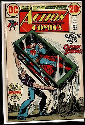 Buy 1973 Action Comics #421 1st Captain Strong DC Comic • 24.10£