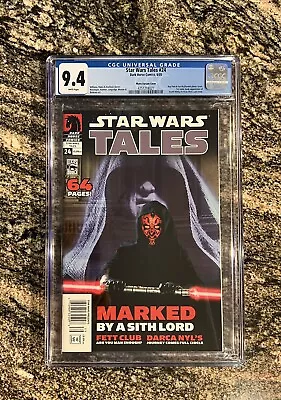 Buy Star Wars Tales #24 CGC 9.4! NEWSSTAND Photo Variant Cover 2005 Dark Horse  • 71.93£