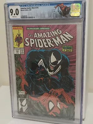 Buy AMAZING SPIDER-MAN #316 CGC 9.0 WP 1st VENOM COVER! Marvel Comic McFarlane • 180£