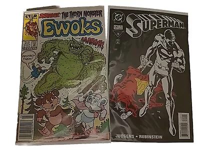 Buy Marvel Star Series1985 Ewoks#12 Beware: The Thorn Monster/DC Set 10 SUPERMAN#121 • 23.72£