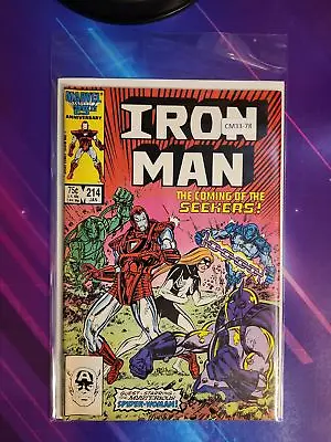Buy Iron Man #214 Vol. 1 8.0 1st App Marvel Comic Book Cm33-78 • 6.39£