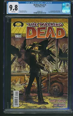 Buy Walking Dead #1 CGC 9.8 White Pages Image Comics 2003 1st Print • 1,904.84£