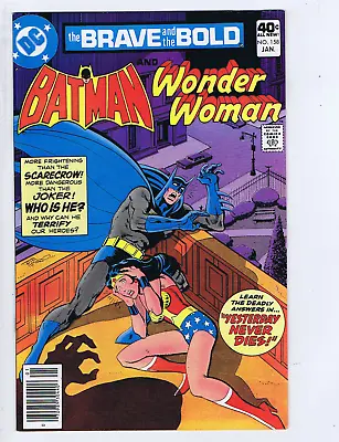 Buy Brave And The Bold  #158 DC 1980 Yesterday Never Dies ! Batman And Wonder Woman! • 20.56£