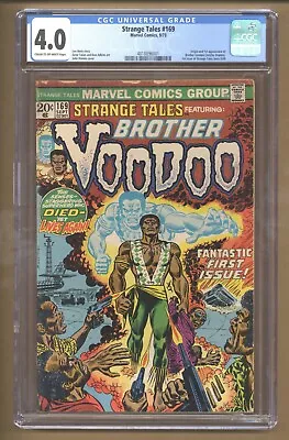 Buy Strange Tales 169 (CGC 4.0) Origin And 1st Appearance Of Brother Voodoo S806 • 71.49£