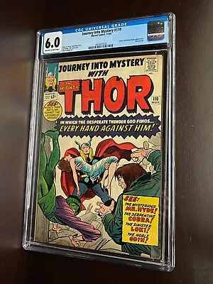 Buy Thor - Journey Into Mystery #110 (1964) / CGC 6.0 / Cobra & Mr Hyde Appearance • 79.15£