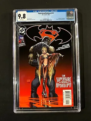 Buy Superman/Batman #12 CGC 9.8 (2004) - Darkseid, Supergirl & Wonder Woman App • 78.83£