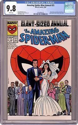 Buy Amazing Spider-Man Annual #21A Direct CGC 9.8 1987 4350856020 • 126.50£
