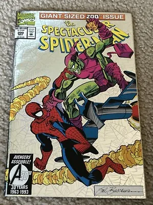 Buy 1993 Marvel Comics The Spectacular Spider- Man Giant-Sized 200th Issue May • 15.93£