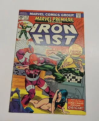 Buy Marvel Premiere Featuring Iron Fist #18 (Oct 1974, Marvel) • 23.72£