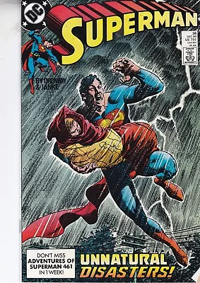 Buy Dc Comics Superman Vol. 2  #38 December 1989 Fast P&p Same Day Dispatch • 4.99£