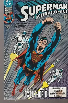 Buy Dc Action Comics #672 (1991) Featuring Superman 1st Print G • 5.25£