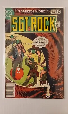 Buy Sgt. Rock #354 – DC Comics, July 1981  In Darkest Night...  • 2.40£