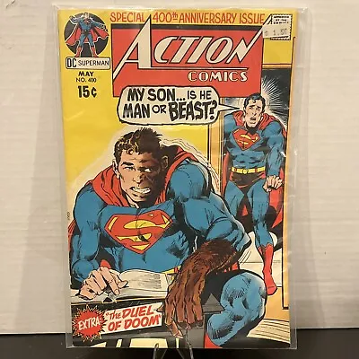 Buy 1971 DC Superman Action Comics #400 Superman VF +/- • 16.07£
