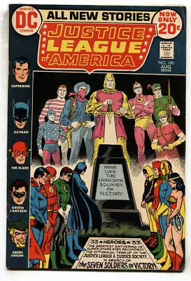 Buy JUSTICE LEAGUE OF AMERICA#100 -7 SOLDIERS OF VICTORY Comic Book • 38.71£