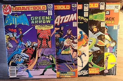 Buy Brave And The Bold Batman Lot 144 152 154 155 166 DC Bronze Age • 23.83£