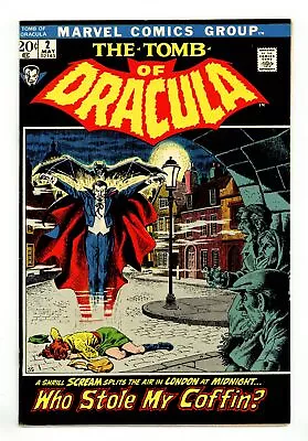 Buy Tomb Of Dracula #2 VF- 7.5 1972 • 207.88£