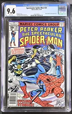 Buy Spectacular Spider-man #23 Cgc 9.6 Moon Knight Cyclone Keith Pollard White Pages • 65.04£