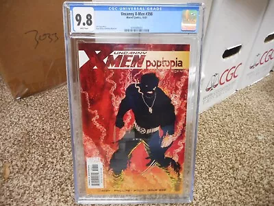 Buy Uncanny X-Men 398 Cgc 9.8 Marvel 2001 COOL Wolverine Cover WHITE P NM MINT Movie • 104.55£