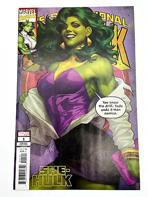 Buy The Sensational She-Hulk #1  Artgerm Lau Variant Cover ~2022~ NM • 13.40£