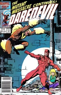 Buy Daredevil #238 VG+ 4.5 1987 Stock Image Low Grade • 3.44£