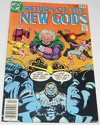 Buy Return Of The New Gods No 17 DC Comic From April 1978 Gerry Conway Don Newton • 3.99£