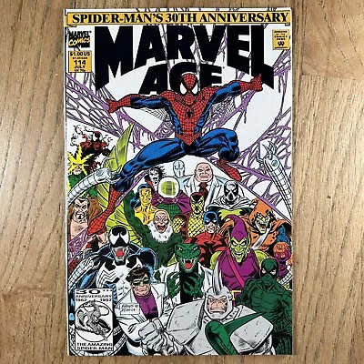 Buy Marvel Age #114 Early Carnage Cover Preview App Spiderman 2099 Marvel 1992 NM • 12.01£