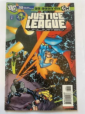 Buy JUSTICE LEAGUE UNLIMITED #32 Cartoon Network DC Comics 2007 NM • 6.95£