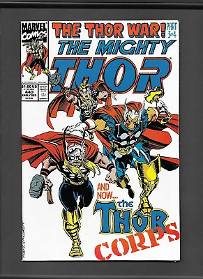 Buy Thor #440 | 1st Appearance Of Thor Corps | Very Fine/Near Mint (9.0) • 11.89£