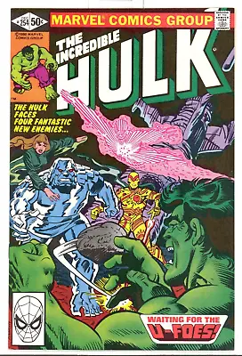 Buy Incredible Hulk #254 Near Mint (9.4) 1980 Marvel U-Foes Comic • 63.92£