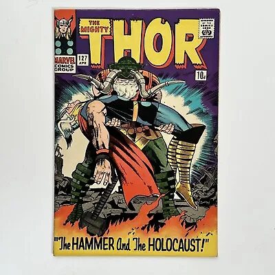 Buy The Mighty Thor #127 1966 VG/FN 1st Pluto Hippolyta Pence Copy • 48£