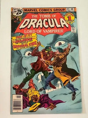 Buy Tomb Of Dracula #45 Marvel 1976 1st App. Deacon Frost Blade Cover • 10.29£