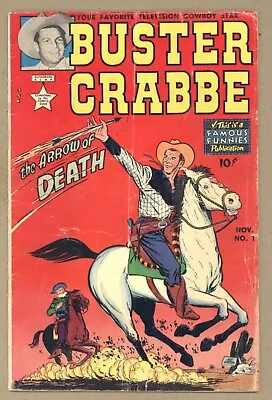 Buy Buster Crabbe #1 (G) 1st App? Frazetta Anti-Drug Ad! 1951 Famous Funnies X966 • 59.30£