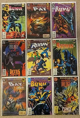 Buy Batman 509,510/Detective Comics 676,677/Legends Of The Dark Knight 62,63... • 15.77£