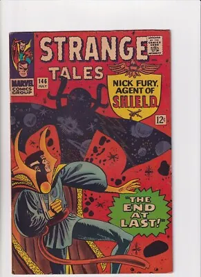 Buy Strange Tales (1951) # 146 (4.0-VG) (1908514) 1st AIM, Clea Named 1966 • 46.80£